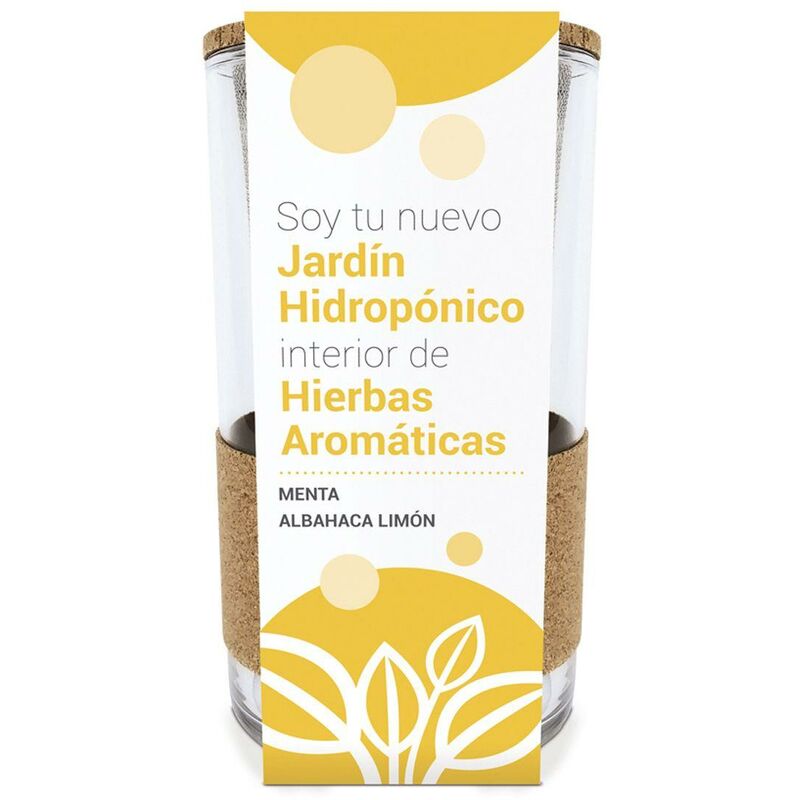 

Cultivo hidropónico menta-albahaca limón