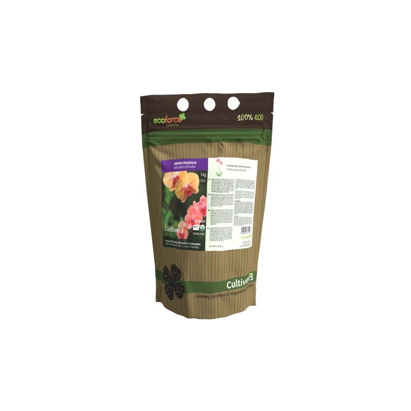 Engrais biologique pour orchidées, 1 kg. Engrais granulé 100% biologique et végétalien. Stimule la croissance et stimule la floraison - Cultivers