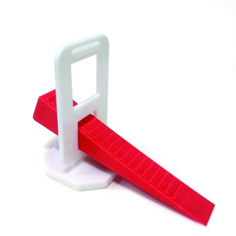 Cunei e clip per livellamento piastrelle, 50 pezzi.