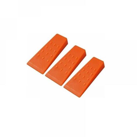 Cunei forestali in plastica ABS da 140 mm (3 pezzi)