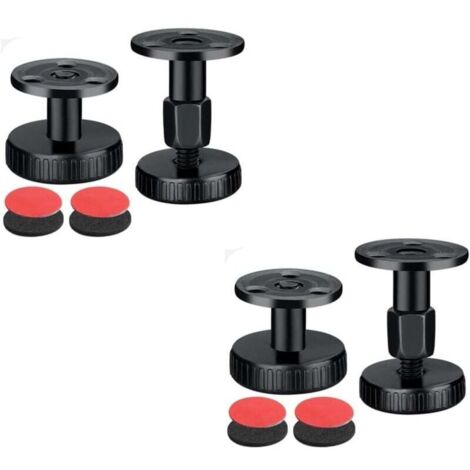 Cunei per letto regolabili da parete, 4 pezzi, supporto telescopico anti-vibrazione, stabilizzatore per telaio letto regolabile per letti, tavoli, divani, guardaroba (30-68 mm)