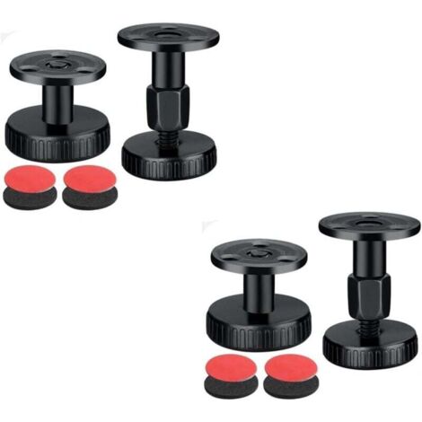 Cunei per letto regolabili da parete, 4 pezzi, supporto telescopico anti-vibrazione, stabilizzatore per telaio letto regolabile per letti, tavoli, divani, guardaroba (30-68 mm)