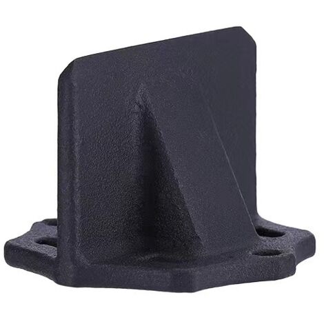 Cuneo spaccalegna portatile, spaccalegna in acciaio al carbonio, taglialegna manuale, semplice strumento per spaccare la legna per casa e campeggio (grande 850 g)
