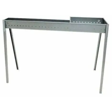 Cuoci Arrosticini con Barbecue a Carbone Torino Grill 80+40 in Ferro Alluminato