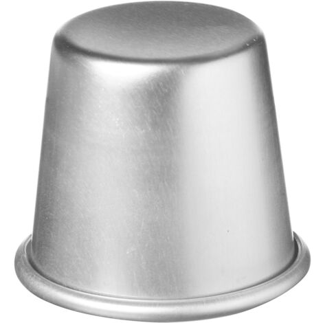 Cupcake-Form mit Aluminiumrand, Durchmesser 7 cm, Höhe 6,8 cm - Hendi 689608