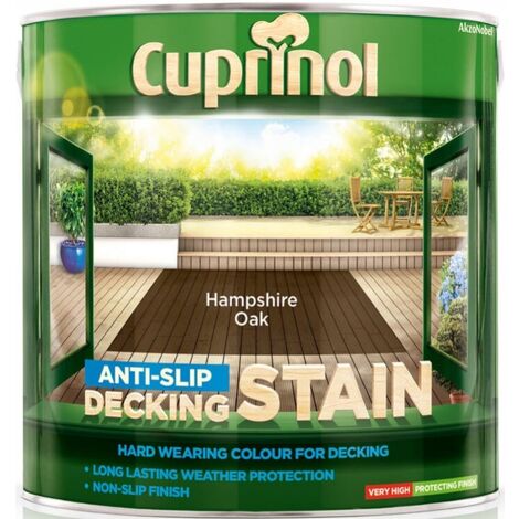 Cuprinol Anti-slip Decking Stain 2.5L (select colour)