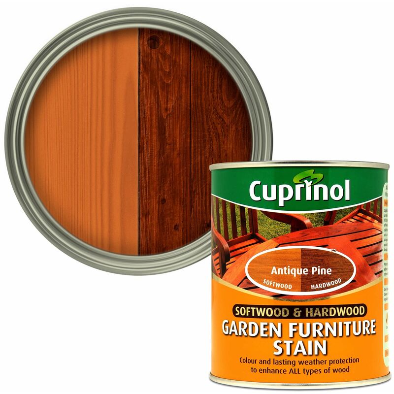 TBC - Softwood & Hardwood Garden Furniture Stain Antique Pine 750ml CUPGFSAP750