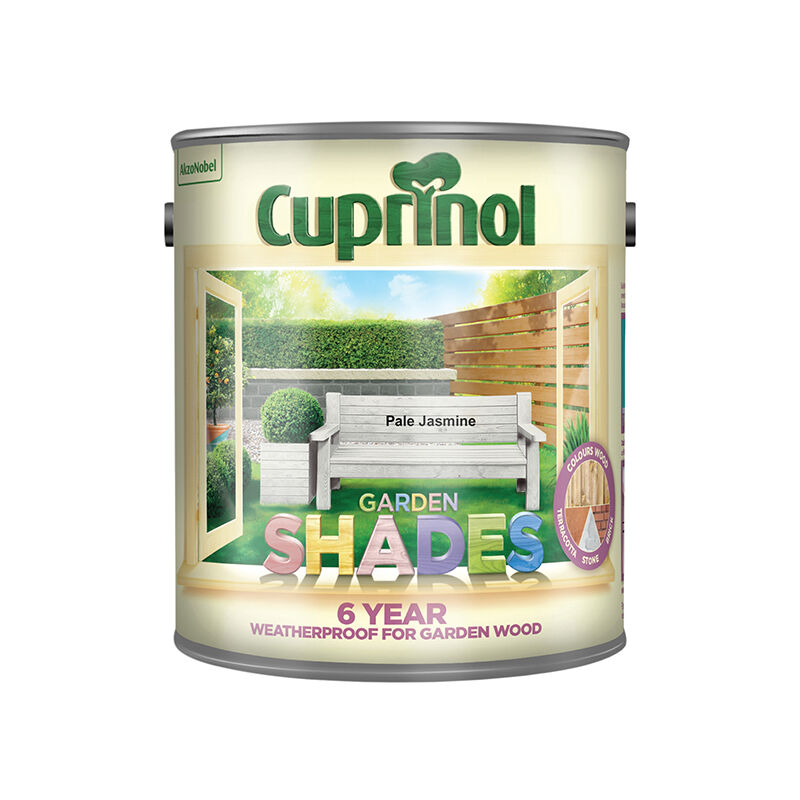 Cuprinol - Garden Shades Pale Jasmine 2.5 litre CUPGSJAS25L