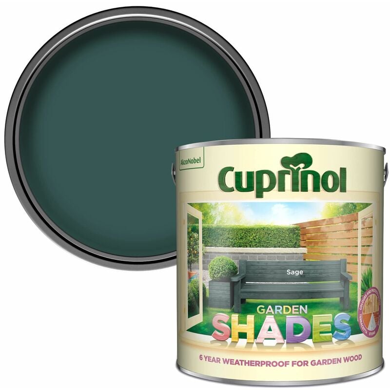 Cuprinol - Garden Shades Sage 2.5 litre CUPGSSAG25L