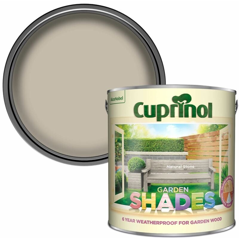 Cuprinol - Garden Shades Natural Stone 2.5 litre CUPGSNS25L