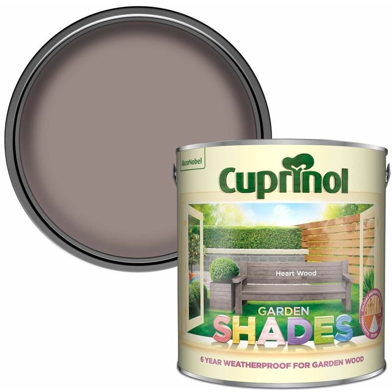 Cuprinol - Garden Shades Heart Wood 2.5 litre CUPGSHW25L