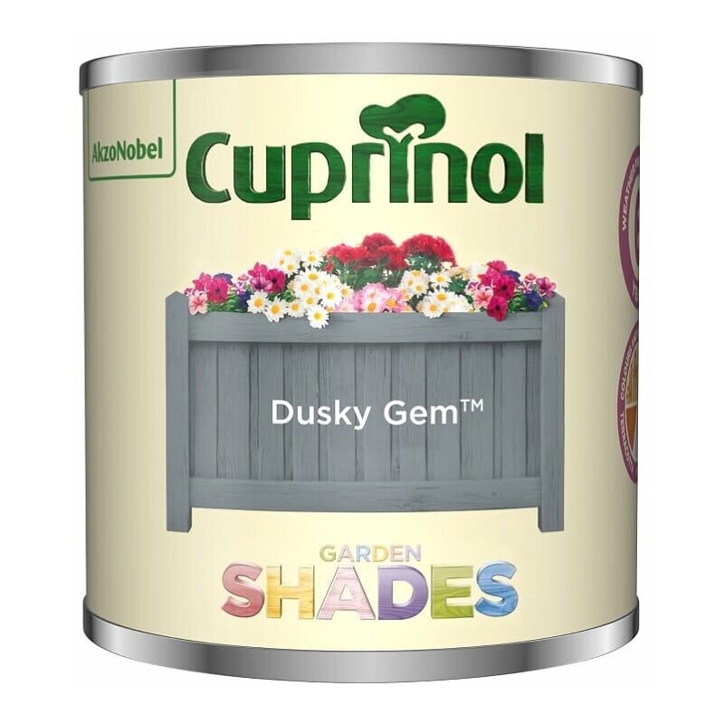 Cuprinol - Garden Shades Tester Paint Pot - 125ml - Dusky Gem - Dusky Gem