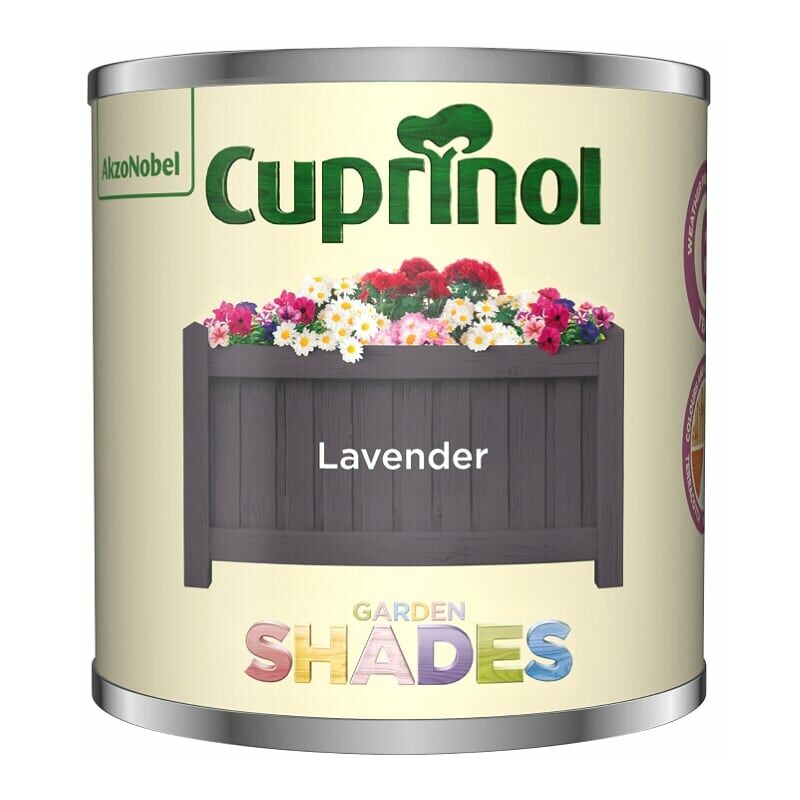 Cuprinol - Garden Shades Tester Paint Pot - 125ml - Lavender - Lavender