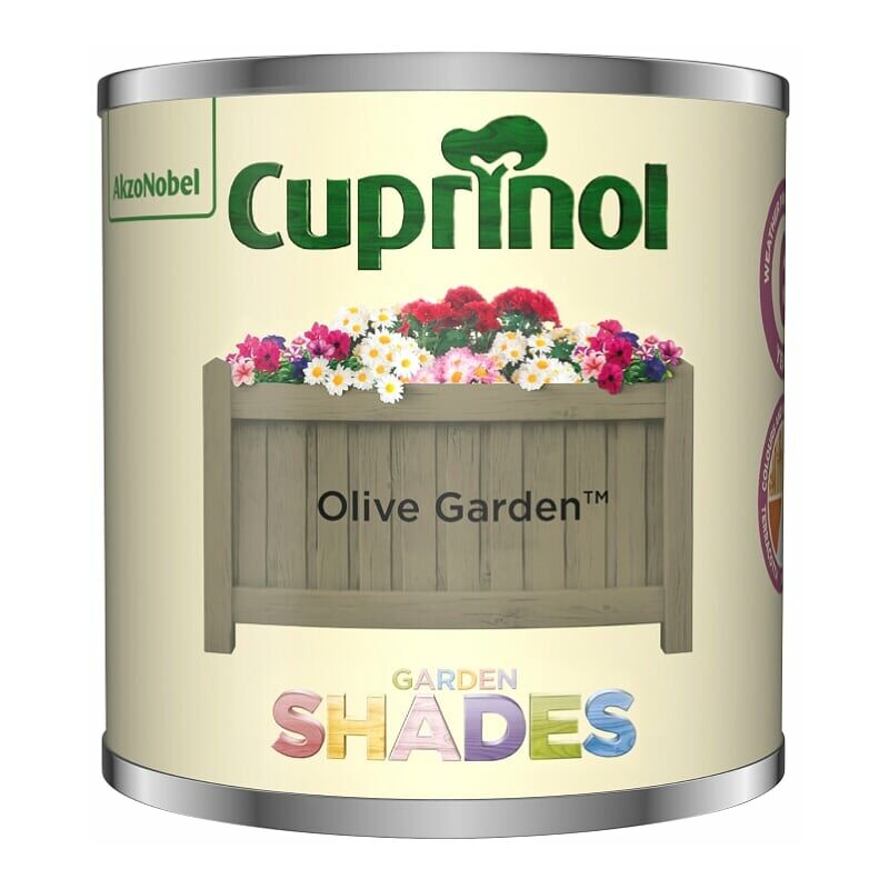 Cuprinol Garden Shades Tester Paint Pot - 125ml - Olive Garden