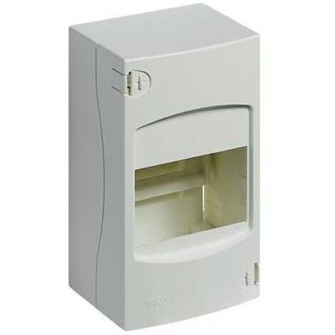 Cúpula de pared IP40 de resina para 4 módulos DIN