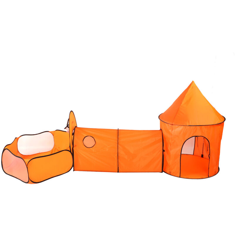 Eosnow - Tente de jeu portative pour enfants et tunnel rampant, maison de jeu pliable intérieure/extérieure