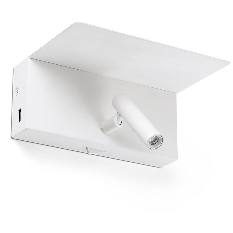 

CURIE Aplique de pared lector blanco - BLANCO MATE