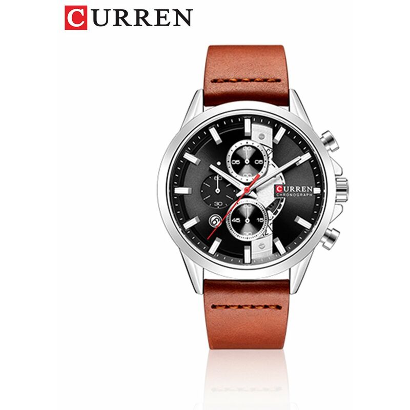 

Curren Men Watch Business Multifuncional Relojes impermeables Reloj de cuarzo