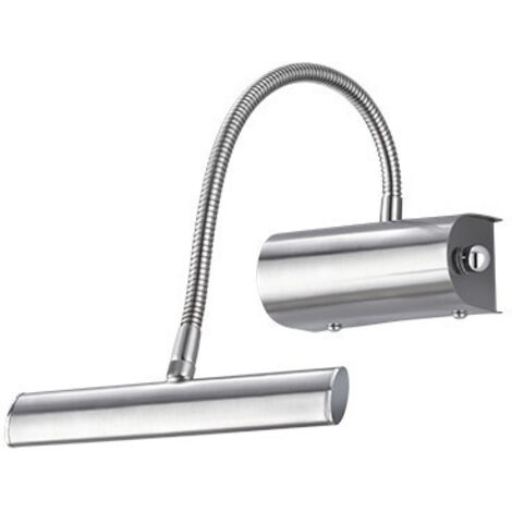 Curtis Nickel Flexible Led Mirror Sconce Trio Iluminación
