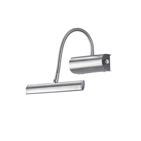 Curtis Nickel Flexible LED-Spiegelleuchte Trio-Beleuchtung