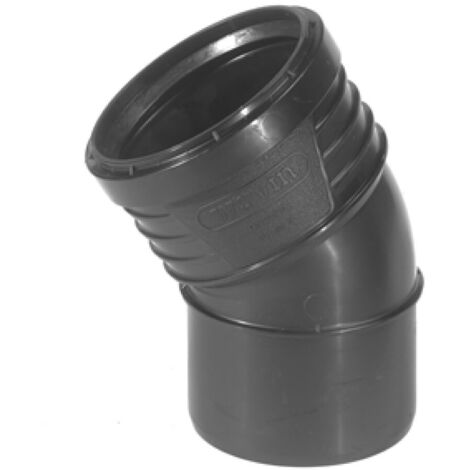 CURVA 30  ° AD INNESTO PP CON GUARNIZIONE SERIE SITECH+ INSONORIZZATA -  EE ¸40  - WAV