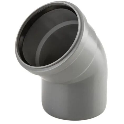 Curva 45° ad innesto in pp con guarnizione serie ed tech ø90 WAVIN