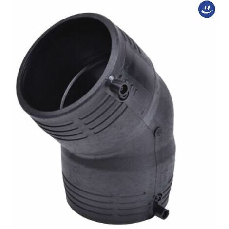 Curva 45° elettrosaldabile in polietilene serie wavin monoline pe 100 ø125 pn16 WAVIN
