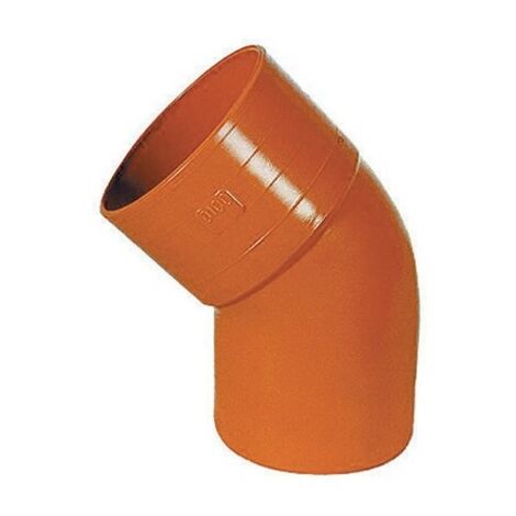 CURVA 45° IN PVC                                                       Diam. 140