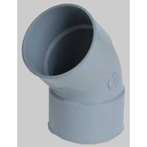 Curva 45° incollaggio femmina femmina in pvc ø 40 NICOLL