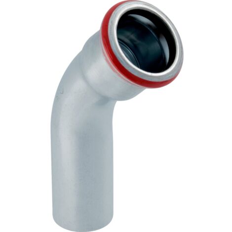CURVA 45° MF ACCIAIO ø22 20704