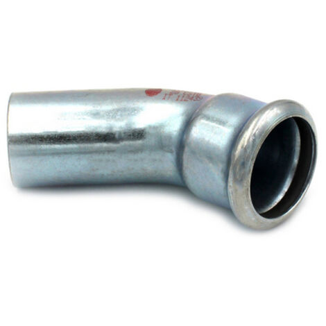 CURVA 45Â° MF A PRESSARE IN ACCIAIO CARBONIO STEEL PRES- Diam. 35- R.M.- pezzi 1