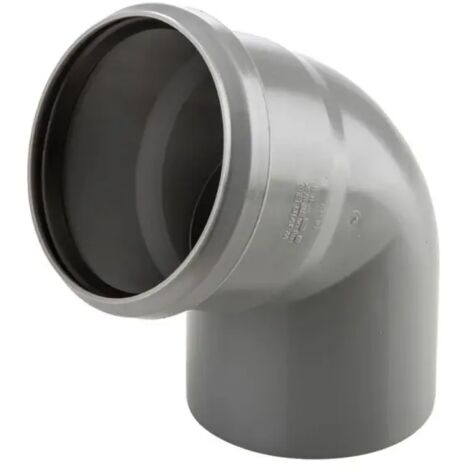 Curva 67° ad innesto in pp con guarnizione serie ed tech ø90 WAVIN