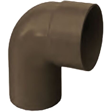 CURVA 87° PER TUBO PLUVIALE IN PVC 87° Ø 80 (chiusa)