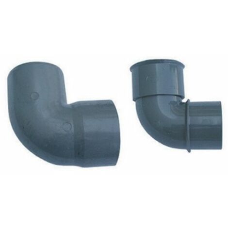 CURVA 87°30' MF PVC GRIGIO Diam. 100