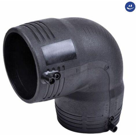 Curva 90° elettrosaldabile in polietilene serie wavin monoline pe 100 ø75 pn16 WAVIN