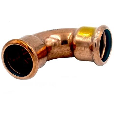 Curva 90° FF ø18 AESPRESS GAS in rame a pressare 681018900G - -  RACCORDERIE METALLICHE - -