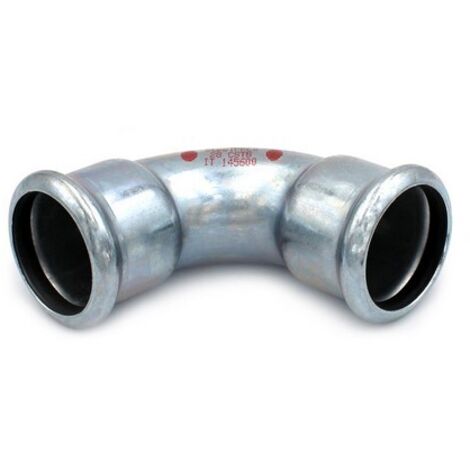 CURVA 90° FF A PRESSARE IN ACCIAIO CARBONIO STEEL PRES Diam. 42