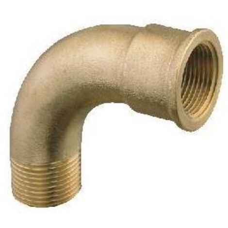 CURVA 90° M-F 1/2" x 1/2" DH