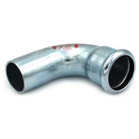CURVA 90° MF A PRESSARE IN ACCIAIO CARBONIO STEEL PRES Diam. 54