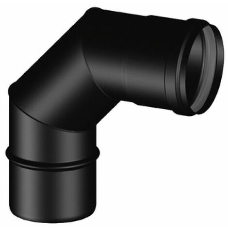 CURVA 90° MF PELLET SMALTATO Diam. 100