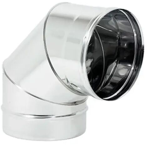 Curva 90° monoparete acciaio inox aisi 304 ø300 sp 0,5 mm EUROPROFIL