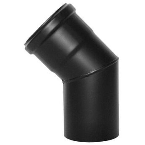 CURVA A 45° PELLET SMALTATO Diam. 80