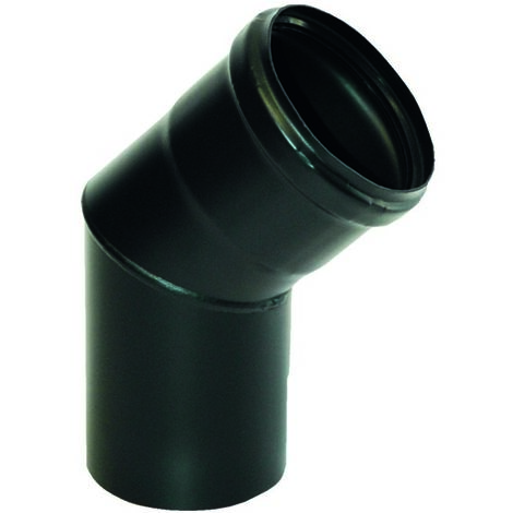 Curva a 45°mf - acciaio 1.2 curva 45° dn80 "nera" pellet 1.2