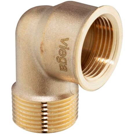 Curva a 90° MF 1" bronzo, filettatura R, filettatura Rp 264048