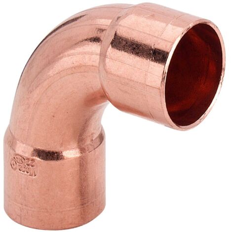 Curva a 90° rame ø42 mm estremità a saldare femmina FF 102777