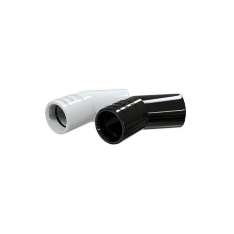 Curva ad angolo ca 45 gradi tcr-21 bianco tecnosystemi 11126310