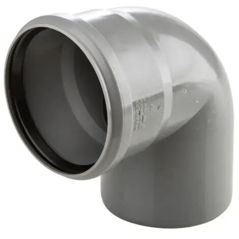 Curva Ad Innesto In Pp Htm Wavin 87° X ø 32 Mm Grigia