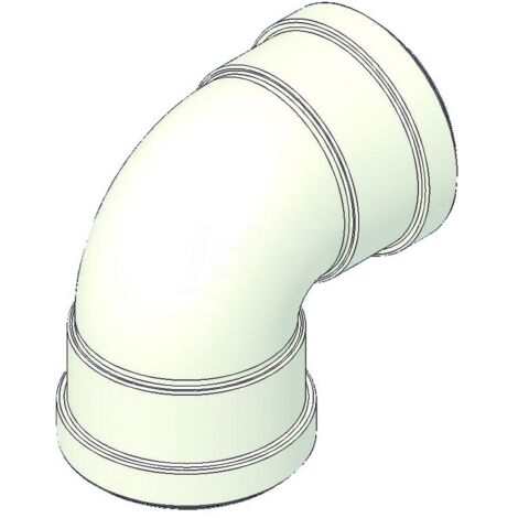 Curva alluminio 90° FF - ø 80 mm - senza ispezione 00000051045
