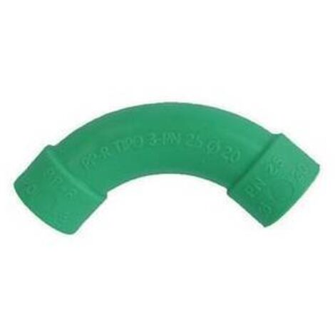 CURVA AMPIO RAGGIO IN POLIPROPILENE Misura: Diam. 20