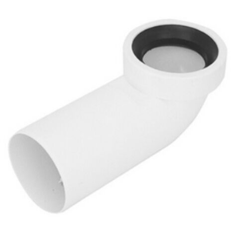 CURVA BIANCA WC  HTSB  CON GUARNIZIONE  VALSIR Diam. 110  90° VALSIR